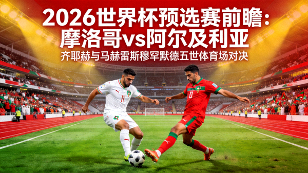 摩洛哥对阵阿尔及利亚的2026世界杯预选赛前瞻，齐耶赫与马赫雷斯在穆罕默德五世体育场对决