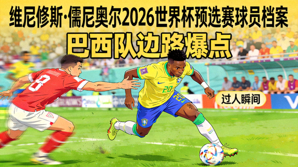 维尼修斯·儒尼奥尔2026世界杯预选赛球员档案：巴西队边路爆点 配图 维尼修斯过人